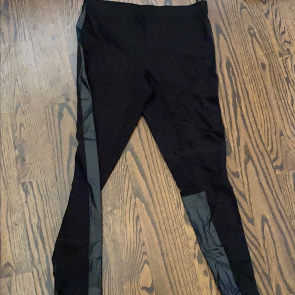 DKNY Leather Lined Pants